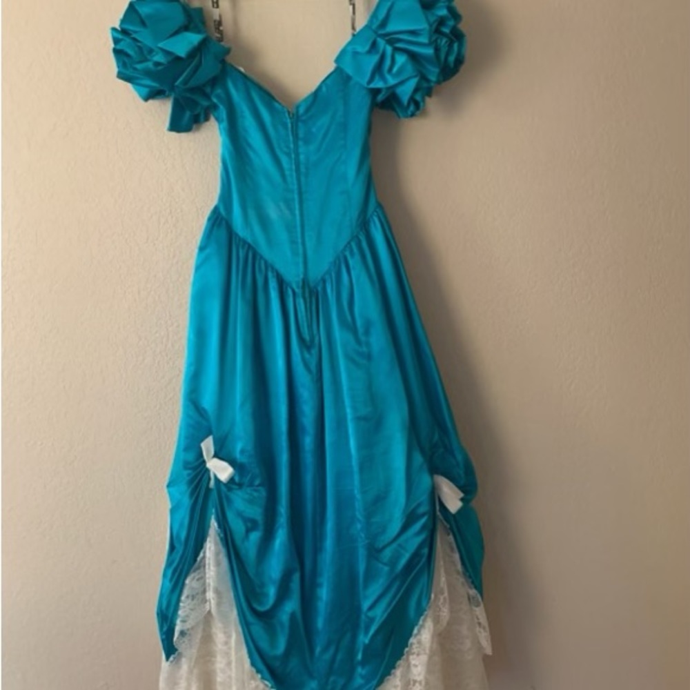 Zum Zum Vintage 80s Ballgown Size 9-10 - Picture 16 of 16